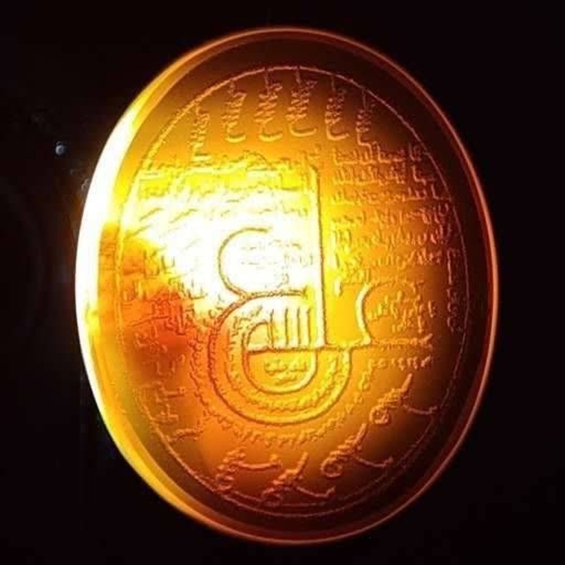 عقیق جزع یمانی اصل با ذکر عین علی